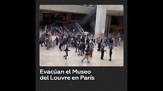 Evacúan y cierran el Museo del Louvre “por motivos de seguridad”