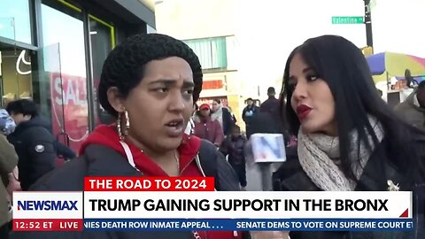 President Trump's Picking up Support in The Bronx [He has since told Laura Ingram he's going to have a rally in the Bronx]