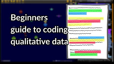 Beginners guide to coding qualitative data