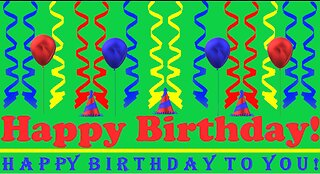 Happy Birthday 3D - Happy Birthday - Happy Birthday To You - Happy Birthday Song