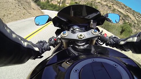 Raw footage on Raven (2007 GSXR-600)