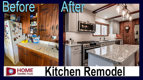 Old 1900's Farmhouse Kitchen Gets a Complete Makeover / Remodel