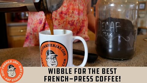 The BEST French-Press Coffee - WIBBLE!