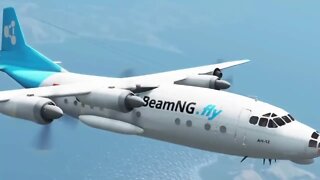 Simulator: The plane had a sudden accident in the air - plane crash