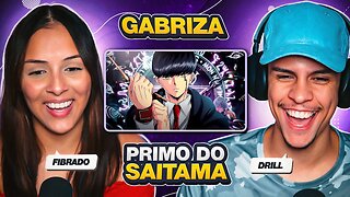 GABRIZA - Rap do Mash Burnedead (MASHLE) | [React em Casal] 🔥