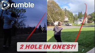 WHEN WILL IT DROP?!?!? | Almost 2 Hole in Ones by Josh Salvaterra Jr.