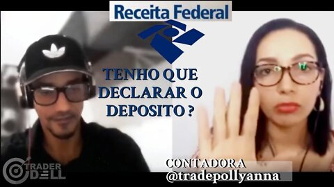 [CORTES ] DECLARAÇÃO DE IMPOSTO DE RENDA NO FOREX /COM @tradepollyanna ( CONTADORA )