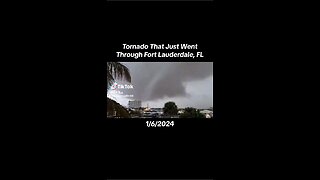 Tornado tears thru Fort Lauderdale Florida