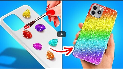 Creative DIY Phone Cases and Fantastic Rainbow Crafts