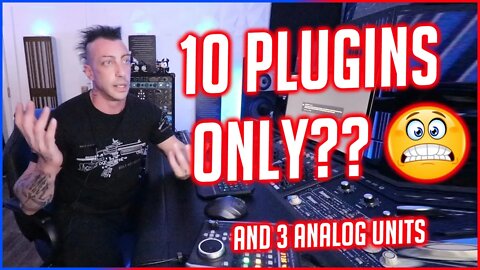 ONLY 10 PLUGINS? 🤯 (AND 3 ANALOG UNITS)