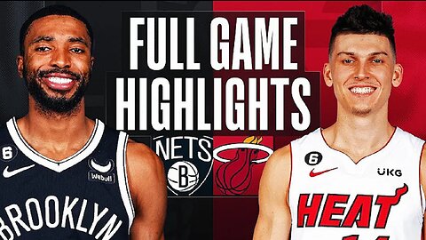 Brooklyn Nets vs. Miami Heat Full Game Highlights | Mar 25 | 2022-2023 NBA Season