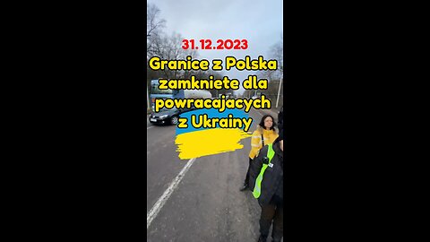 Zamkniete granice z Ukrainą