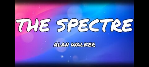 The Spectre - Alan Walker (Lyrics)