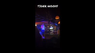 Tiger Woods. Standup comedy