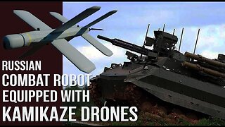 Russia’s Tank Hunter - Marker Robots Receive More Firepower, Equipped With Kamikaze Drones