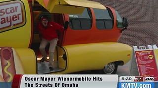 America's favorite hot dog on wheels visits Omaha.