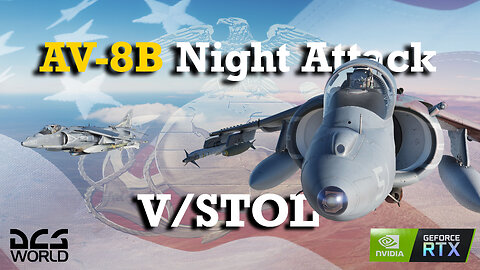 AV-8B Night Attack weapons training.