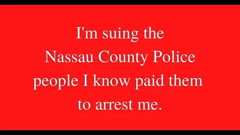 Dropped off the Notice of Claim with the Nassau County Attorney.
