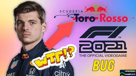 F1 2021 BUGS | Verstappen na TORO ROSSO??? #shorts