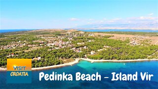 Pedinka Beach On The Island Of Vir In Croatia