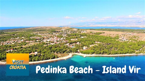 Pedinka Beach On The Island Of Vir In Croatia