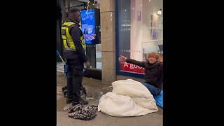 McDonald's Employee Fired After Soaking Homeless Guy's Sleeping Bag Who Was Camped Outside