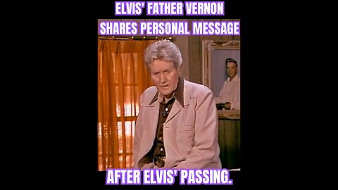 A Heartbroken Vernon Presley Shares A Personal Message After Elvis' Death #elvispresley #elvis