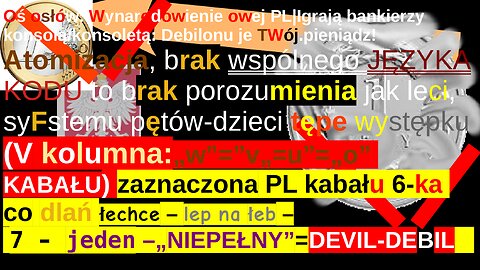 Na€osi€osłów:Wynarodowiona•PL➪KONSOLĄ*banki*GRAJĄ*Debilonu**KONSOLETĄ–TW.!*pieniądz