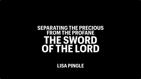THE SWORD OF THE LORD