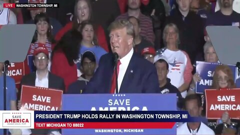 MAGA MOVEMENT: Donald Trump Save America Rally in Washington Township, Michigan - 4/2/22 🔴