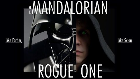 The Mandalorian | Rogue One - LUKE & VADER HALLWAY FIGHT