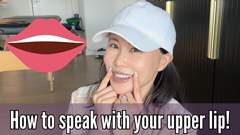How to speak with your upper lip! | Koko Face Yoga