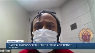 Darrell Brooks in court in Milwaukee Wednesday