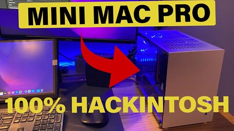 🔥MINI MAC PRO I9 HACKINTOSH DO ALIEXPRESS REVIEW!!! 100% COMPATÍVEL COM MONTEREY E VENTURA!!! 👊