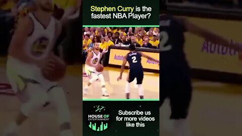 Is Stephen Curry the fastest NBA Player #Short