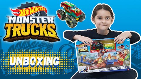 MONSTER TRUCKS / HOT WHEELS / ESTAÇÃO DE EXPLOSÃO / BLAST STATION / NEW FOR 2022