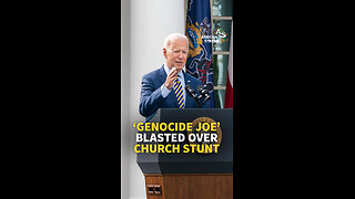 ‘GENOCIDE JOE’ BLASTED OVER CHURCH STUNT