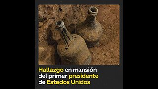 Hallazgo “sin precedentes” en la antigua mansión de George Washington