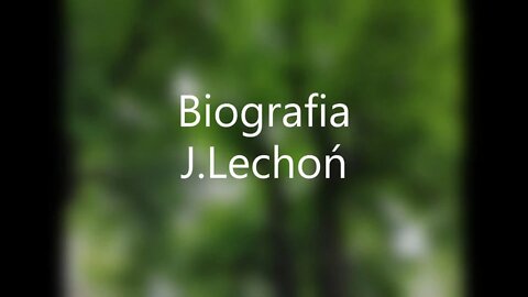 Biografia -J.Lechoń