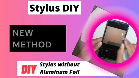 How to make stylus at home||without aluminum foil||#qisaqtech