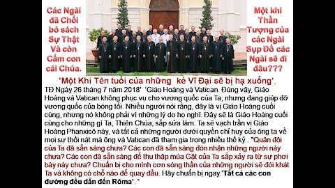 Sách Sự Thật TĐ số 310,311 Các Tôi Tớ theo Tiên Tri Giả, Kế Hoạch Vatican Tiêu Diệt Giáo Hội.