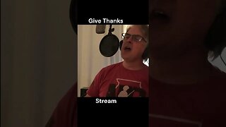 Give Thanks - Clip of making of the music video