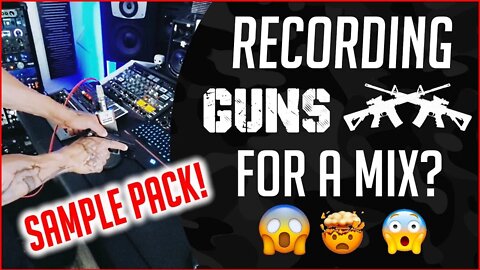 I Made A Sample Pack.. with GUNS! Now Available 🔥 Loaded Snares & Percussions