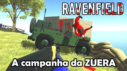 A campanha da ZUERA! Ravenfield - Gameplay PT-BR
