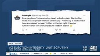 AZ election integrity unit under scrutiny