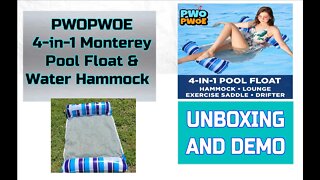 Nice Pool Hammock - Portable and Easy to Inflate