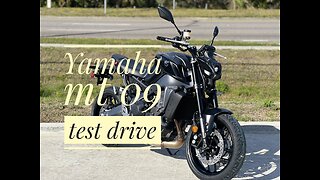 Yamaha mt 09 2023 test drive