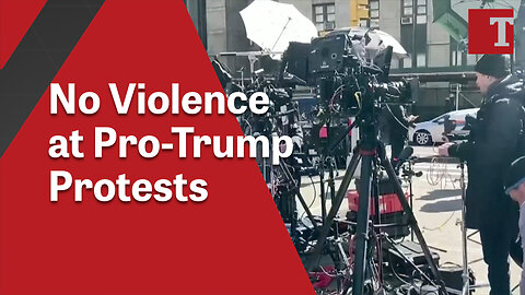 Democrats Upset There’s No Violence at Pro-Trump Protests