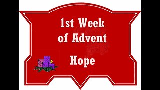 1st Sunday of Advent