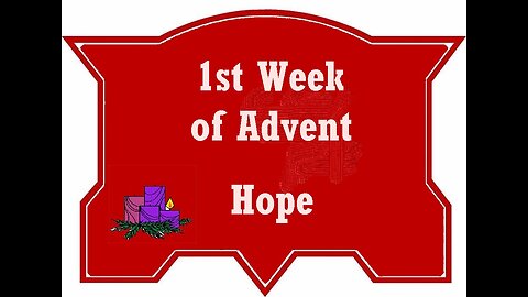 1st Sunday of Advent